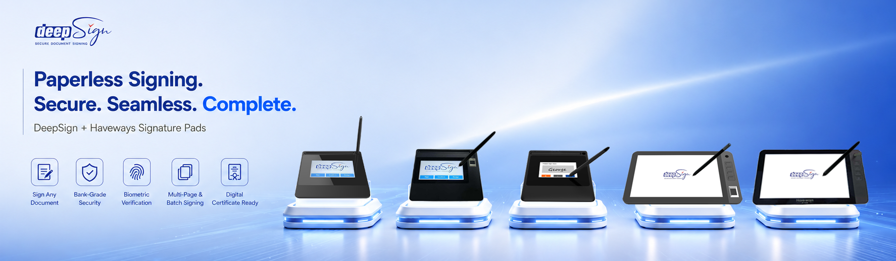 deepsign系列机型banner